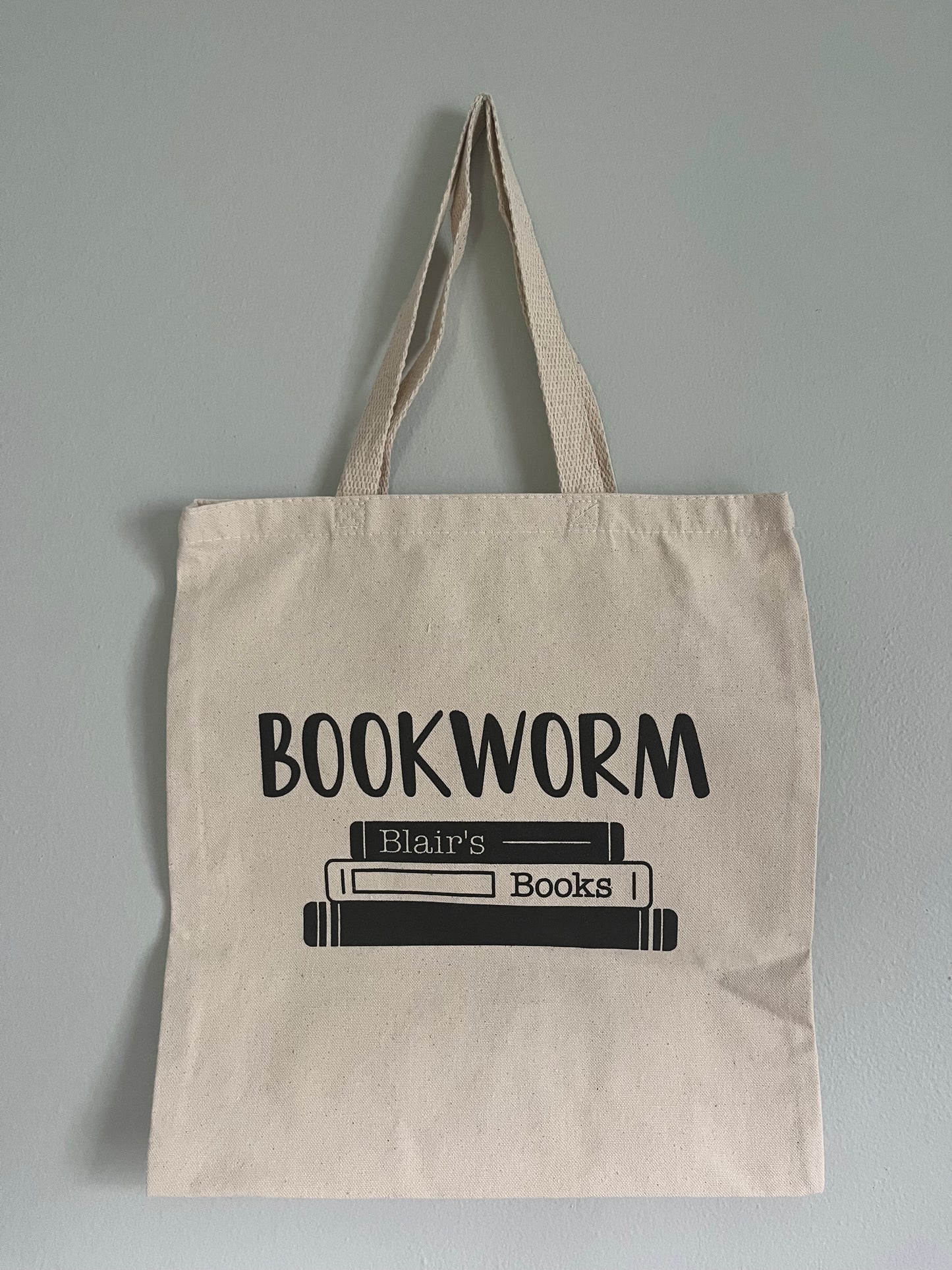 Book Worm Tote Bag